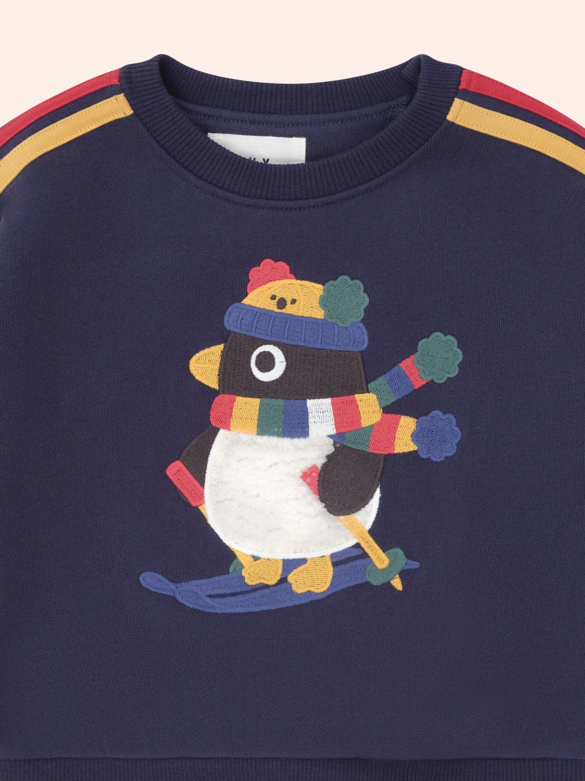 ski percy stripe drop shoulder sweatshirt ski percy stripe drop shoulder sweatshirt