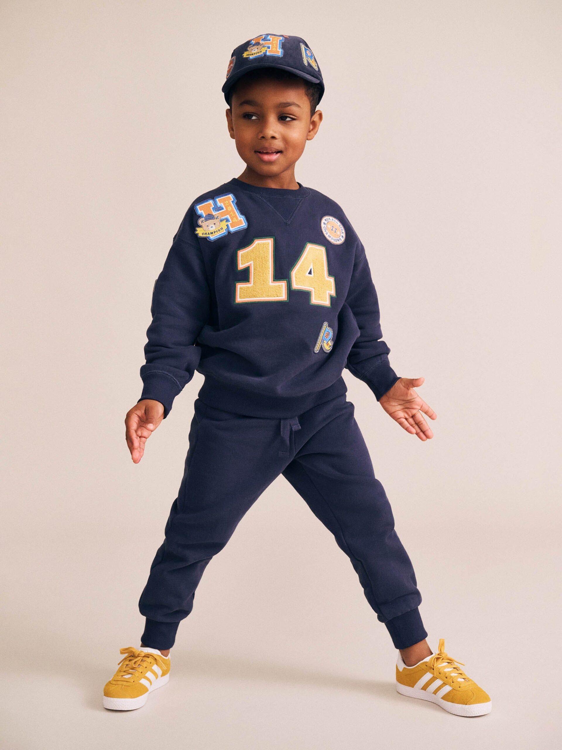 navy hux trackpant navy hux trackpant